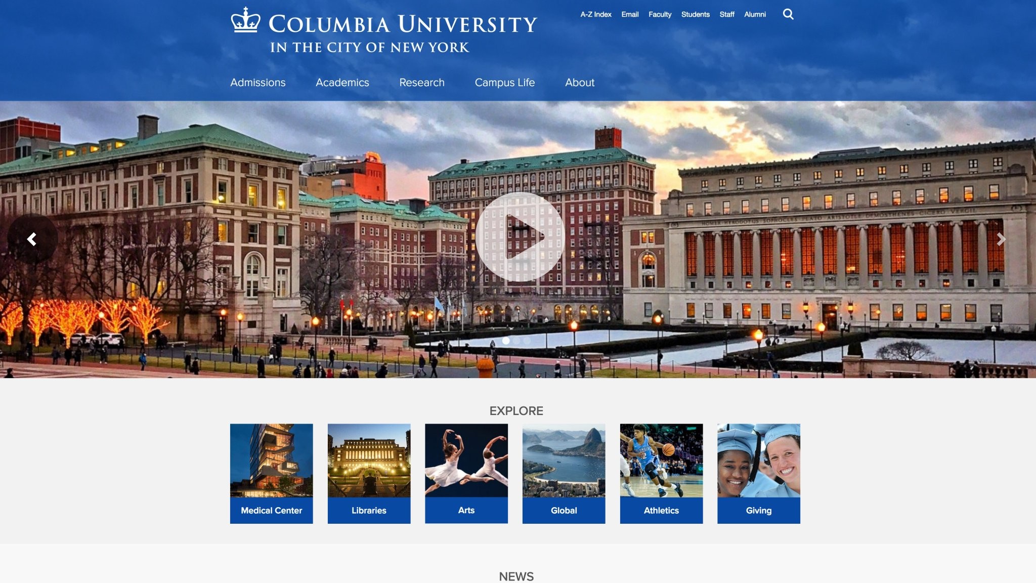 2048x1152, Columbia University On Twitter - Columbia University - HD Wallpaper 