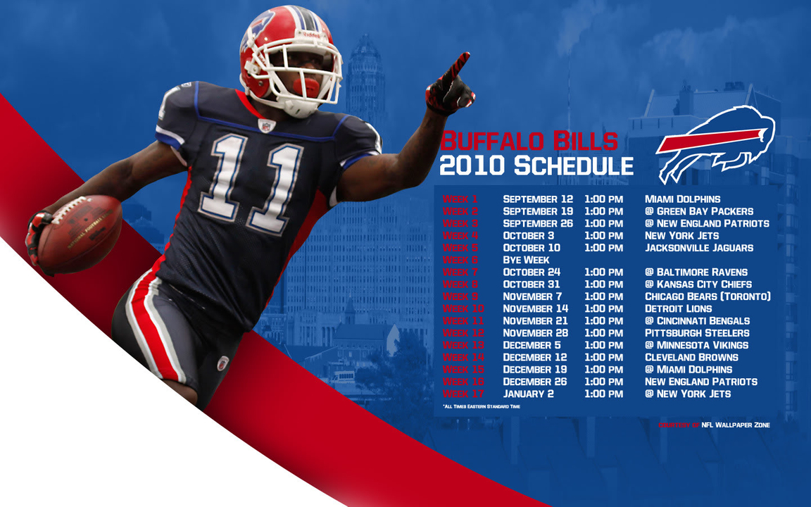 2010 Buffalo Bills Schedule - HD Wallpaper 