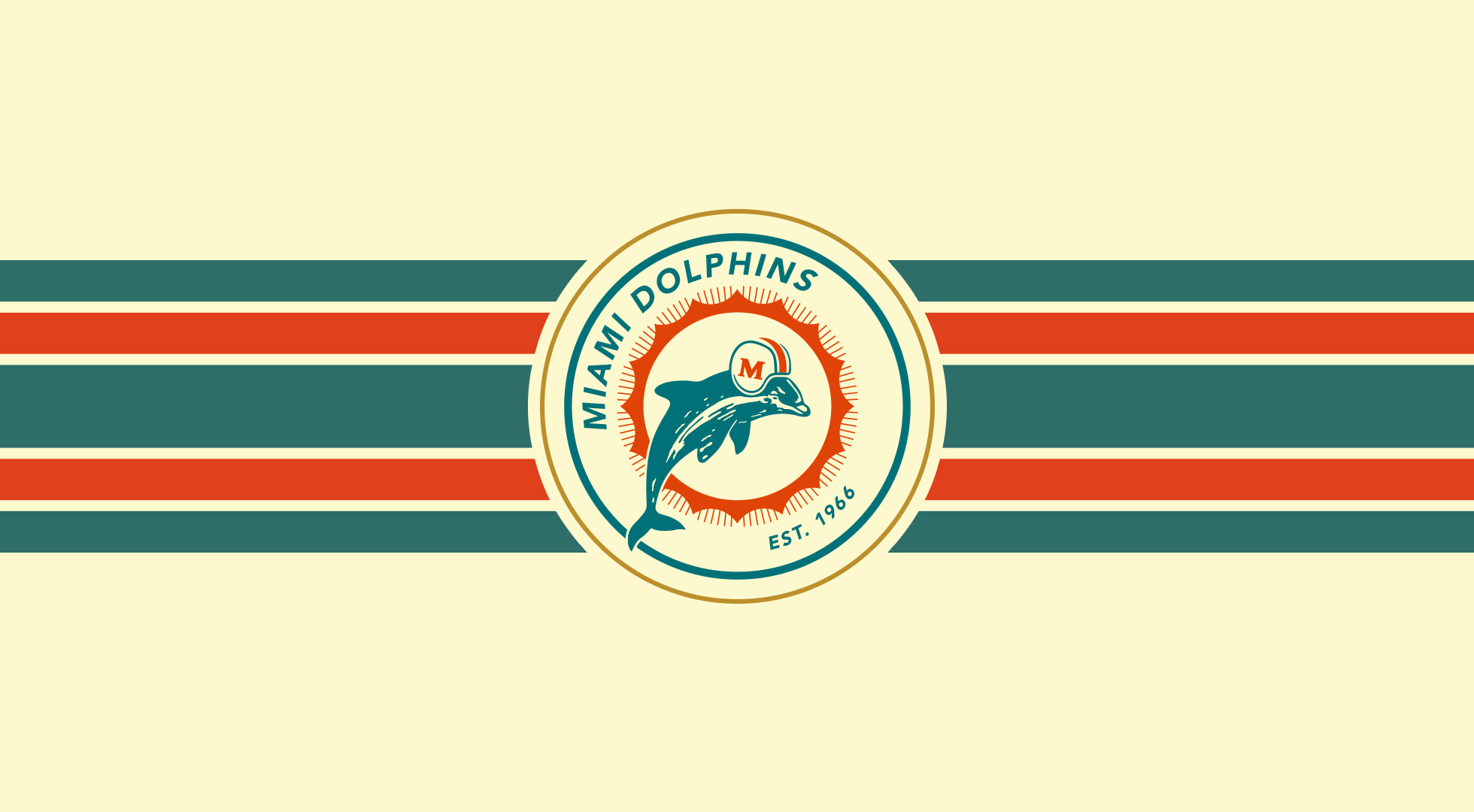 Miami Dolphins Logo Updated - HD Wallpaper 