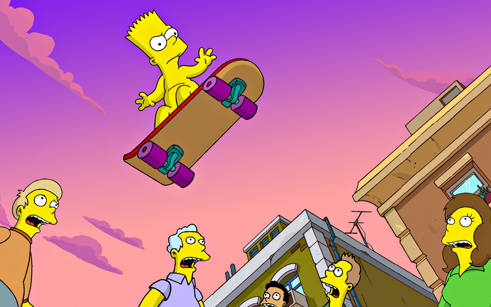 Laptop Simpsons Wallpaper Aesthetic - HD Wallpaper 