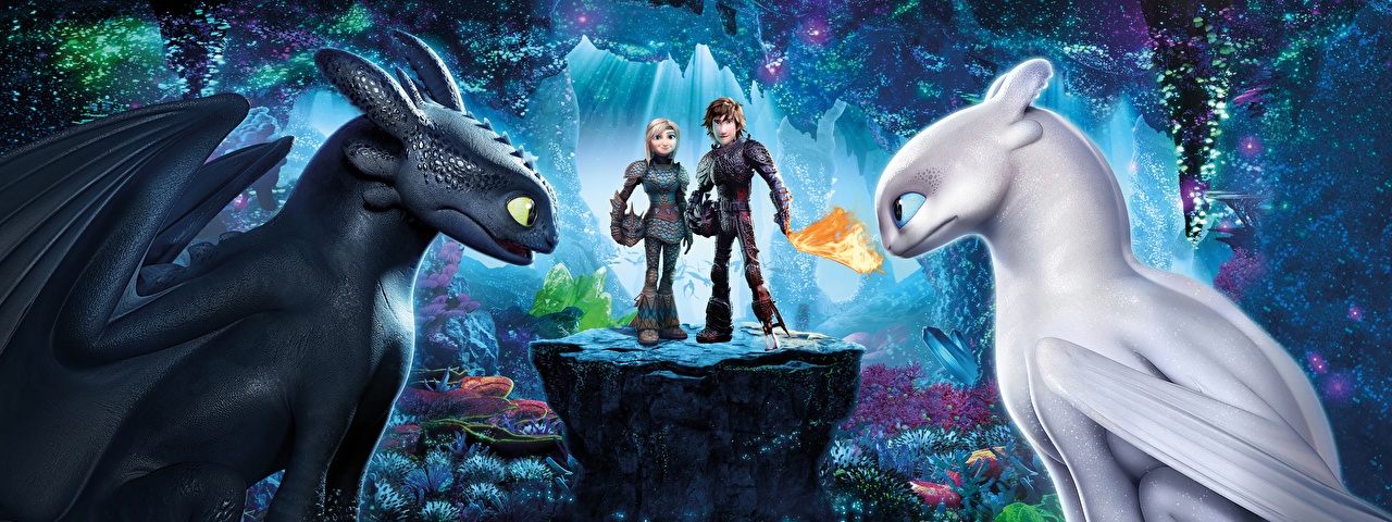 Drago How To Train Your Dragon 3 1280x480 Wallpaper Teahub Io