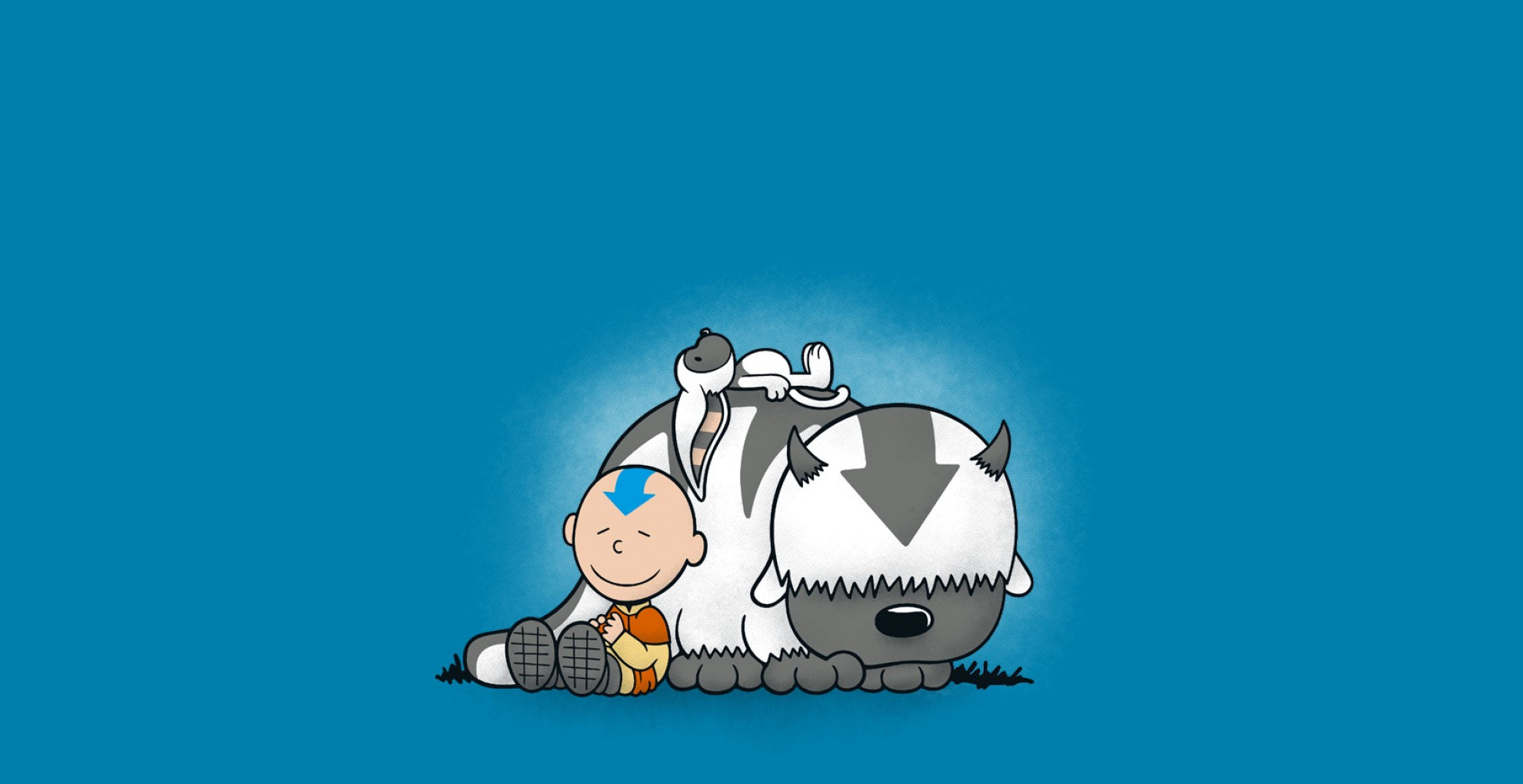 Avatar The Last Airbender Cute - HD Wallpaper 