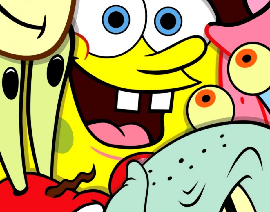 Spongebob And Friends Wallpaper Pc Wallpaper Wallpaperlepi - Spongebob Squarepants - HD Wallpaper 