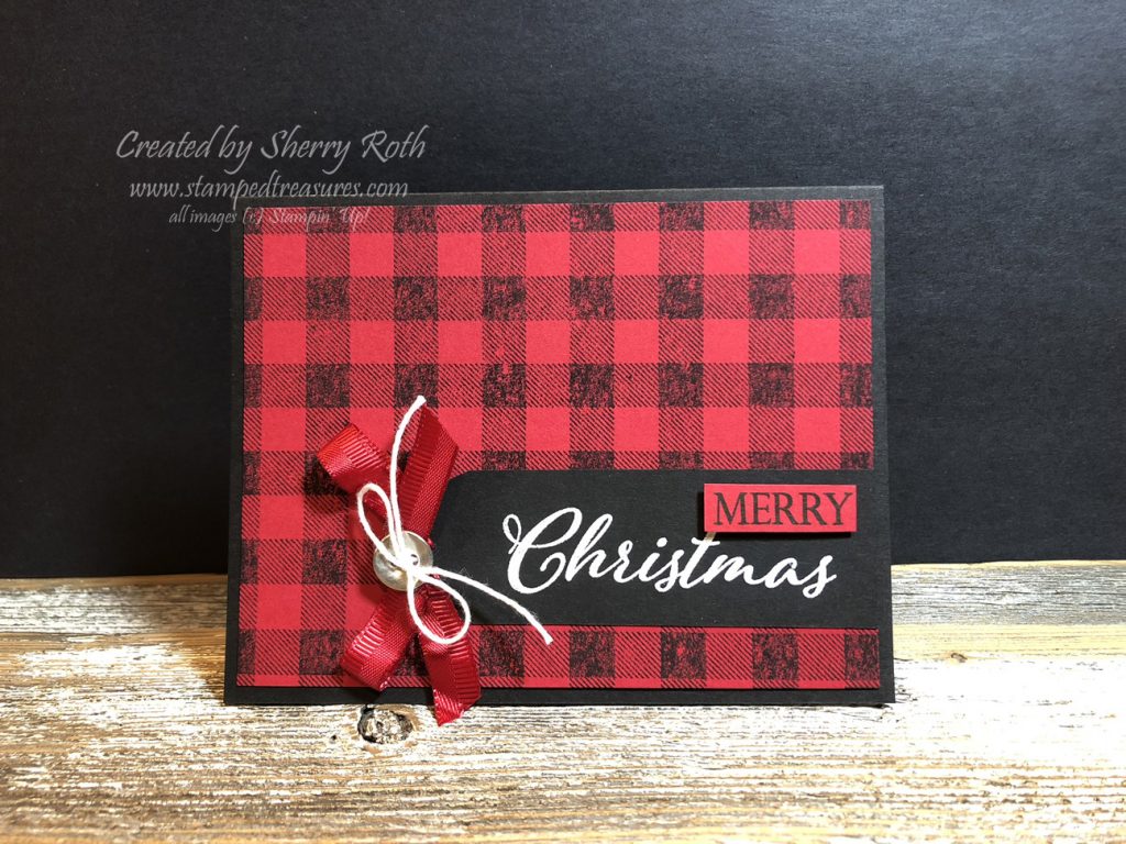 Buffalo Plaid Christmas Card - HD Wallpaper 