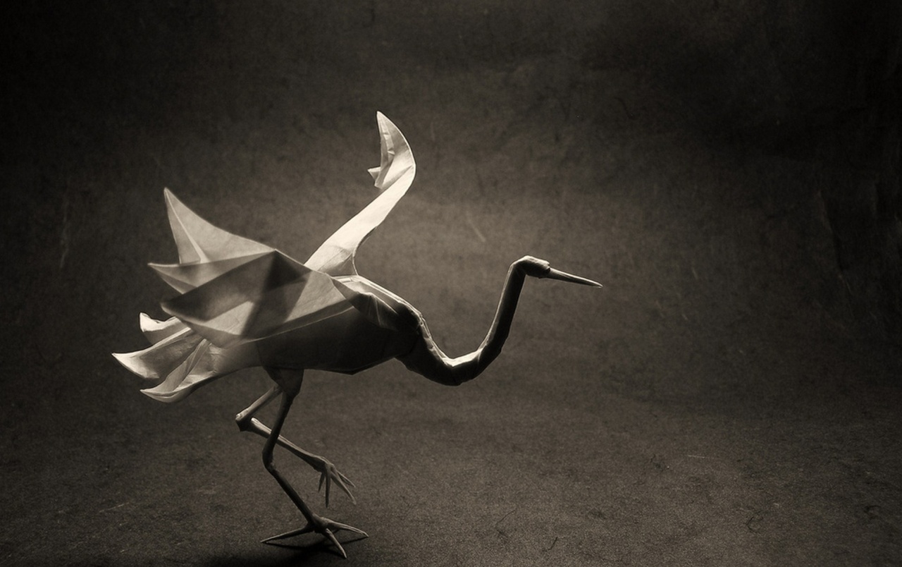Crane Origami Wallpapers - Origami Wallpaper 4k - HD Wallpaper 