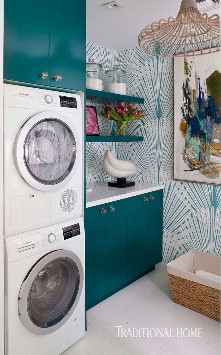 Mid Century Laundry Cabinets - HD Wallpaper 