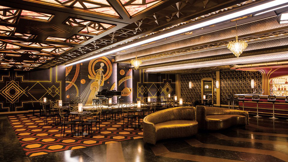 Passengers Uses Digital Printing From Astek - Art Deco Set Design - HD Wallpaper 