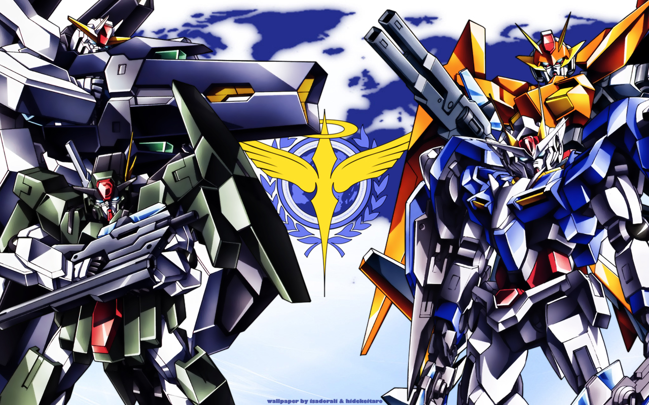 Sunrise , Mobile Suit Gundam 00 Wallpaper 
	style Width - Gundam 00 Wallpaper Celestial Being - HD Wallpaper 