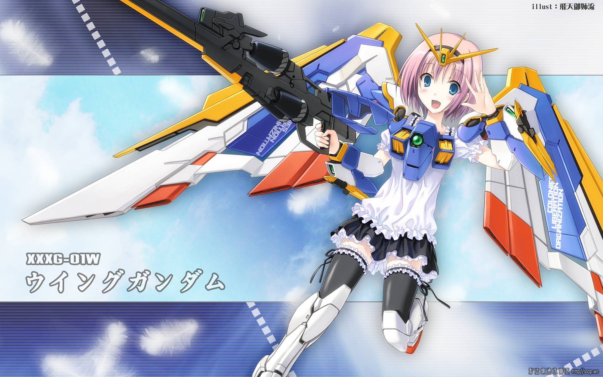 Mobile Suit Gundam Girls 19x10 Wallpaper Teahub Io