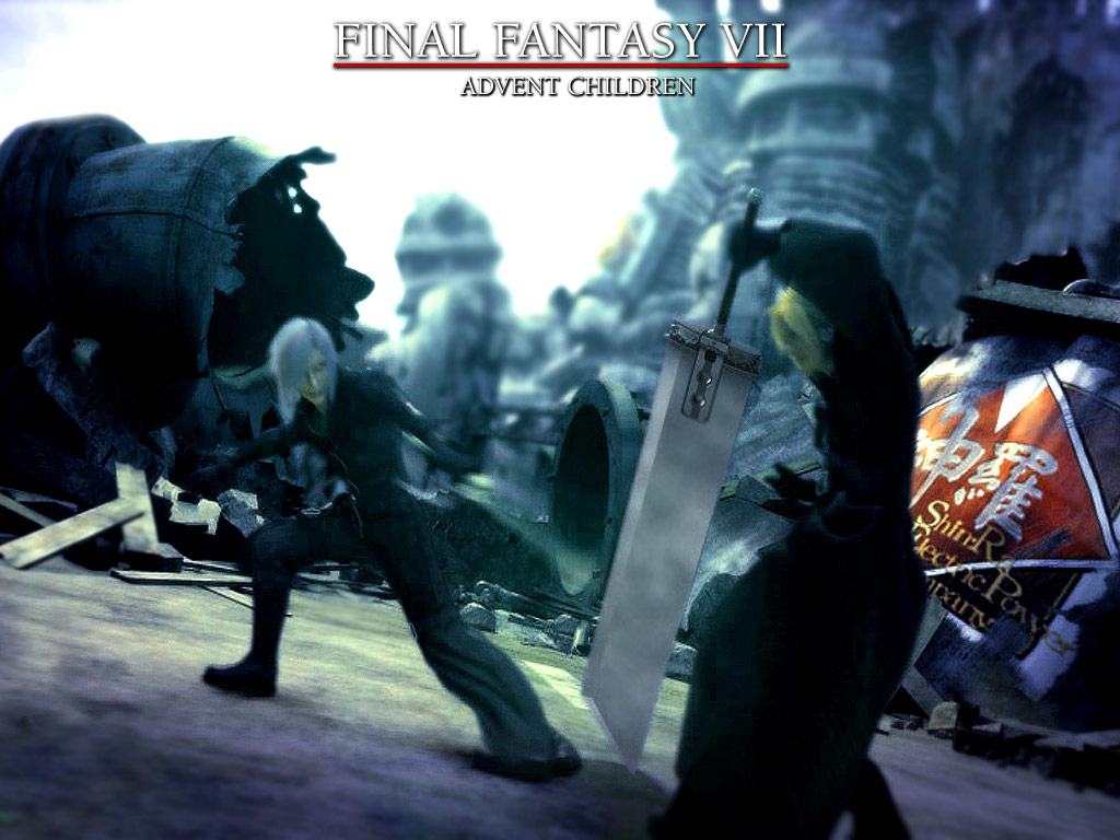Final Fantasy Advent Children - HD Wallpaper 