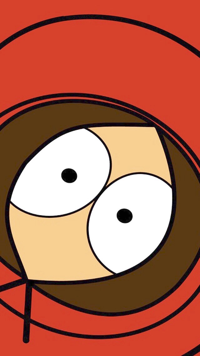 Apple, Background, And Cartman Image - Kenny South Park - HD Wallpaper 