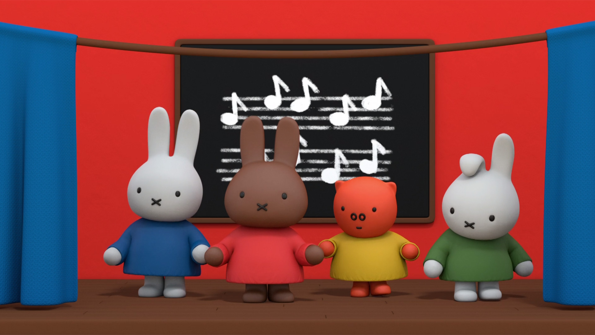 Miffy's Adventures Big And Small Show Real - HD Wallpaper 