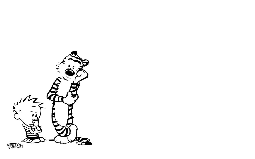 Friendship Calvin And Hobbes Quotes - HD Wallpaper 