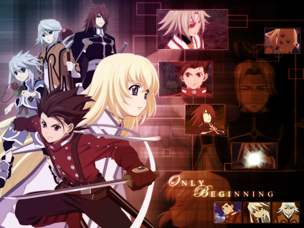 Namco, Tales Of Symphonia, Colette Brunel, Lloyd Irving - Tales Of Symphonia The Anime - HD Wallpaper 