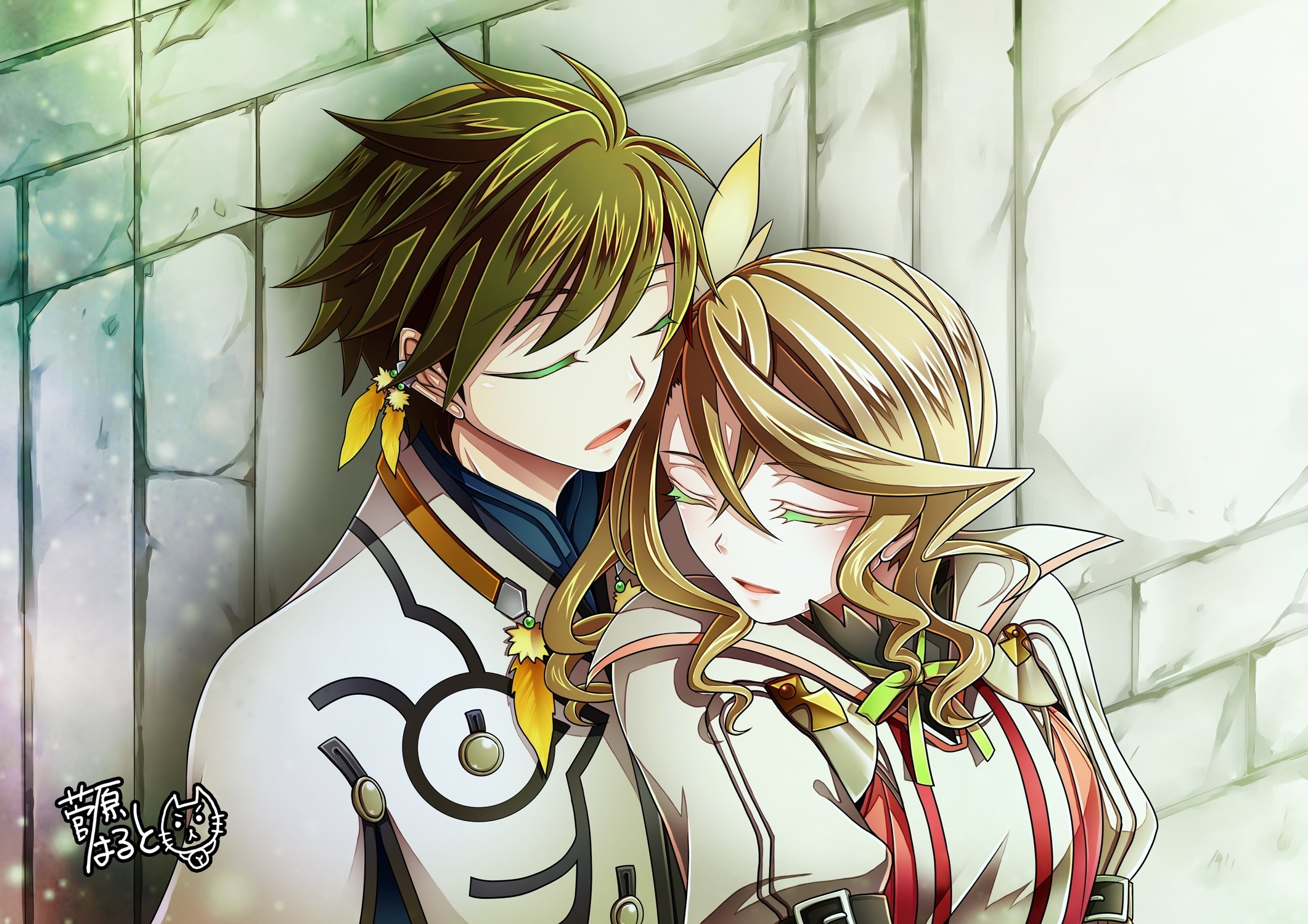 Tales Of Zestiria The X Wallpapers - Tales Of Zestiria Anime Romance - HD Wallpaper 