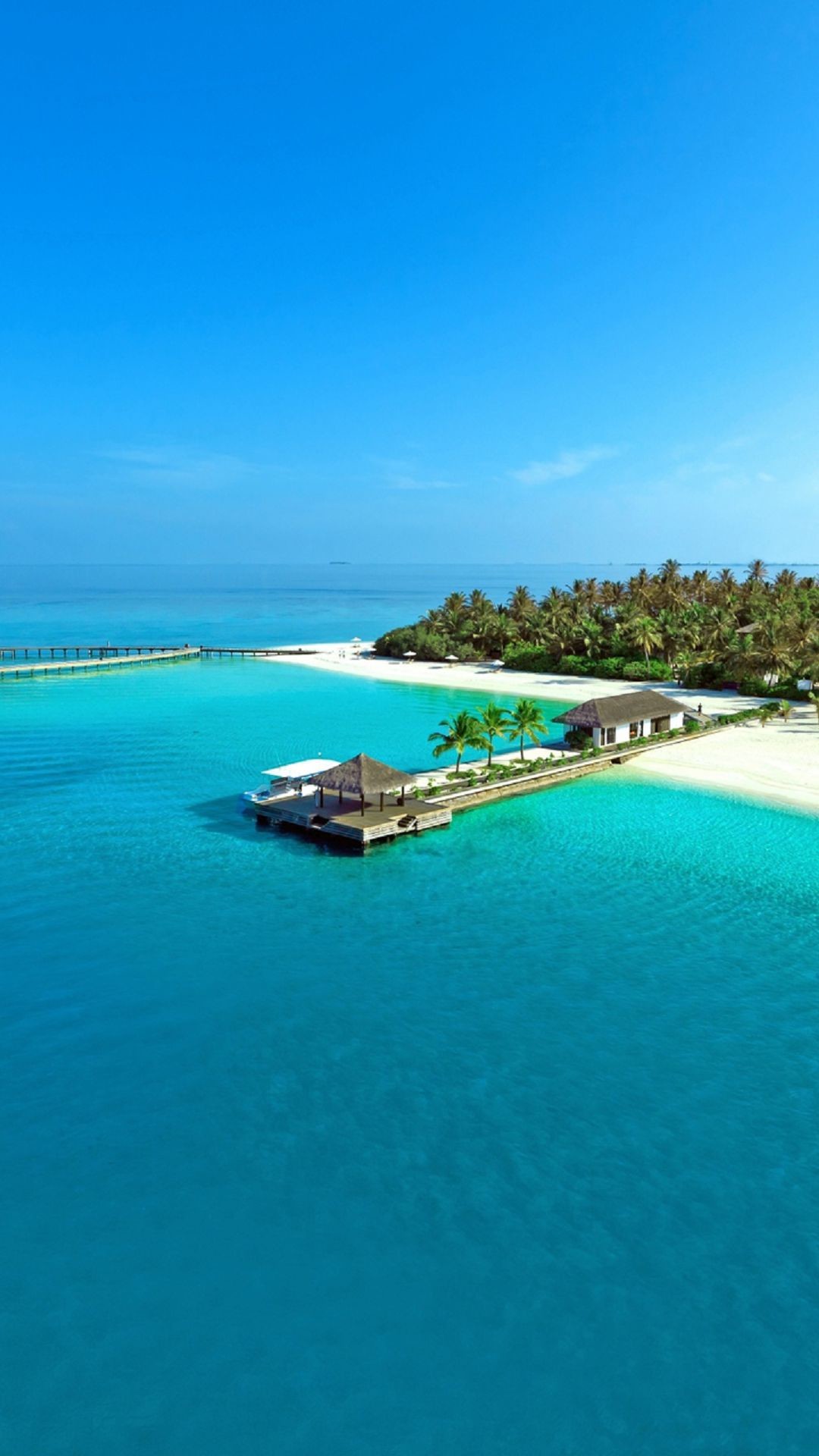 Tropical Island Wallpaper - HD Wallpaper 