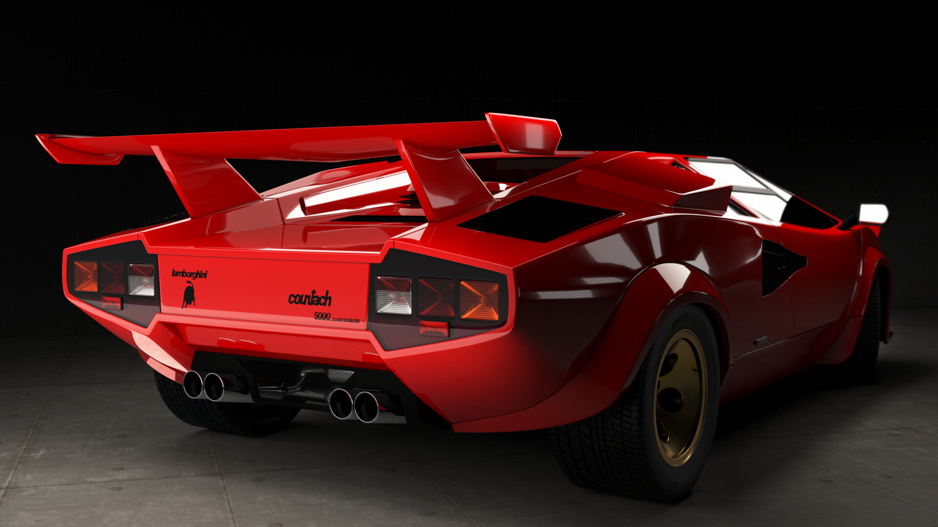 Lamborghini Countach - HD Wallpaper 