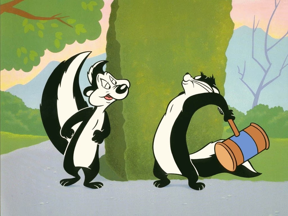 Pepe Le Pew Hit - HD Wallpaper 