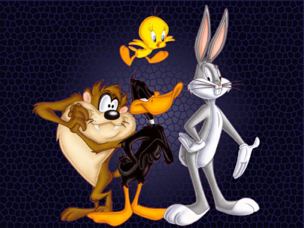 Taz Bugs Bunny Cartoon - HD Wallpaper 