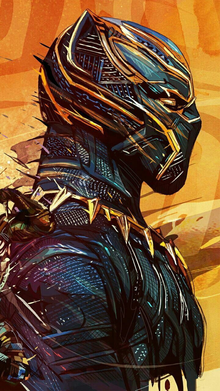 Black Panther Wallpaper Art Hd - HD Wallpaper 