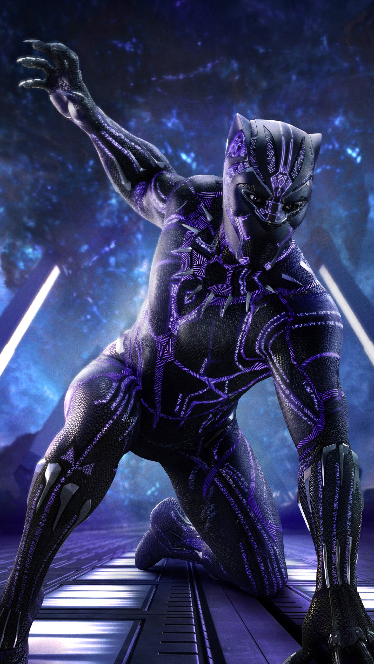 Black Panther Empire Magazine Cover Wallpapers Hd Wallpapers Black Panther Hd Wallpaper For Android 1440x2560 Wallpaper Teahub Io