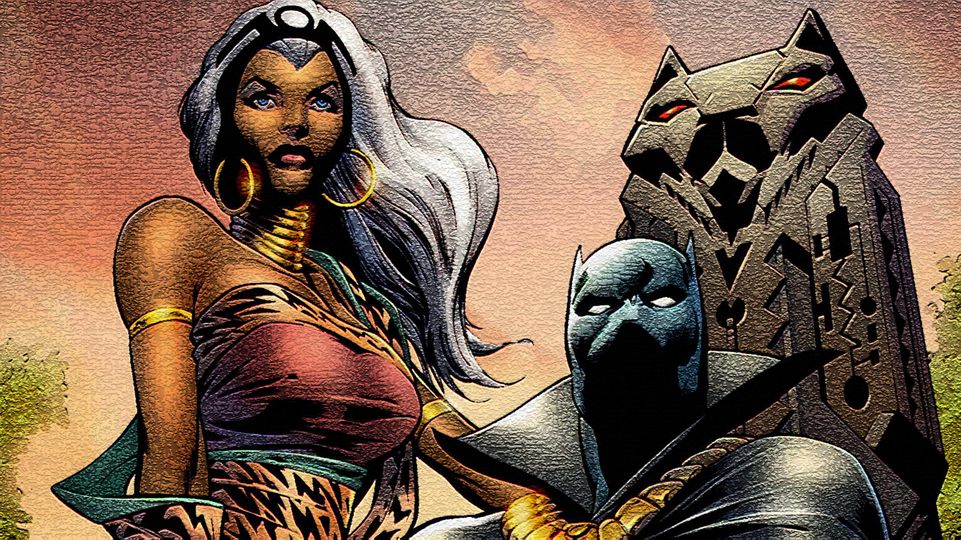 Free Black Panther High Quality Wallpaper Id - Black Panther Storm - HD Wallpaper 