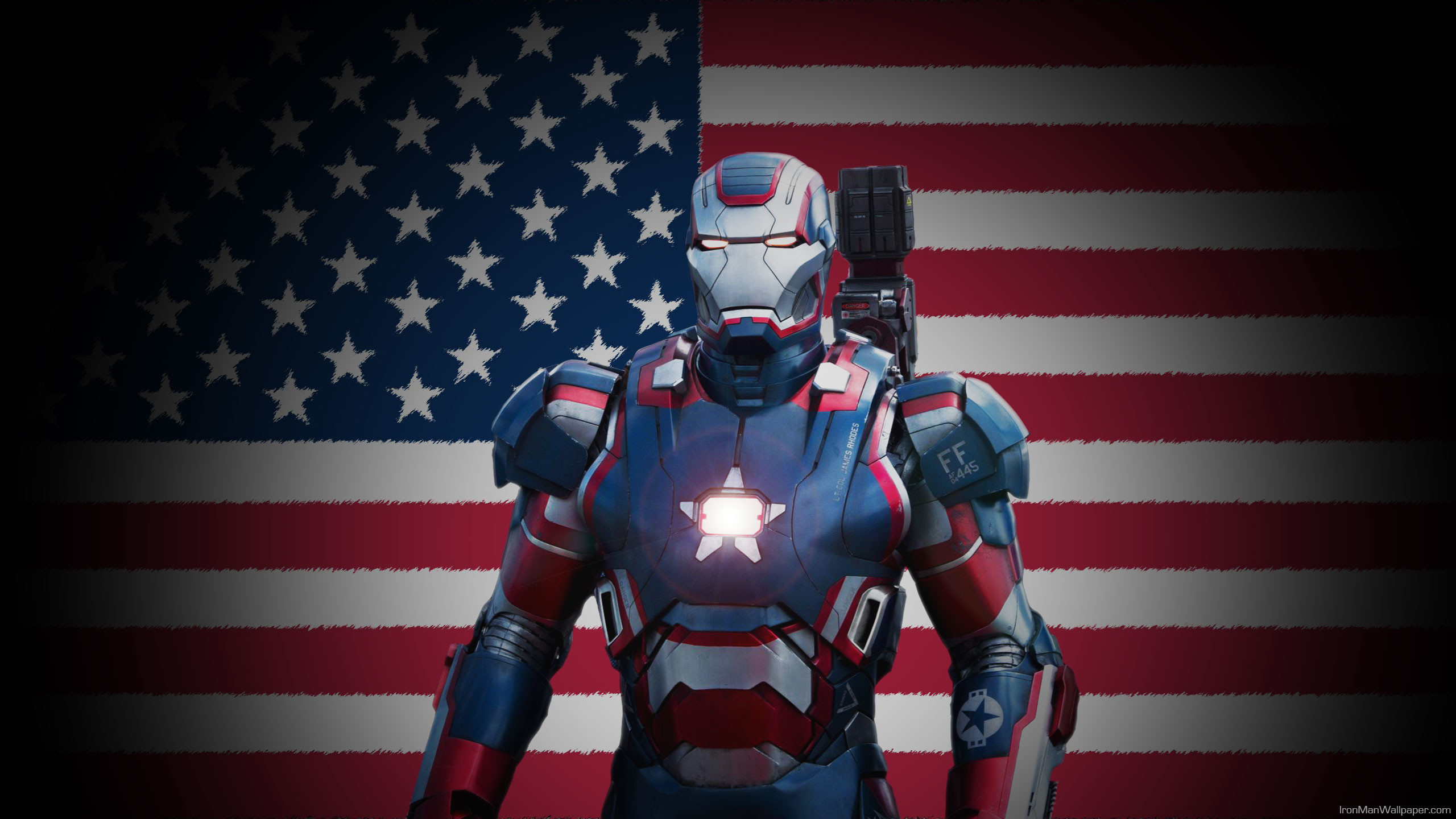 Black Panther Marvel Wallpapers 
 Data-src - Iron Patriot - HD Wallpaper 