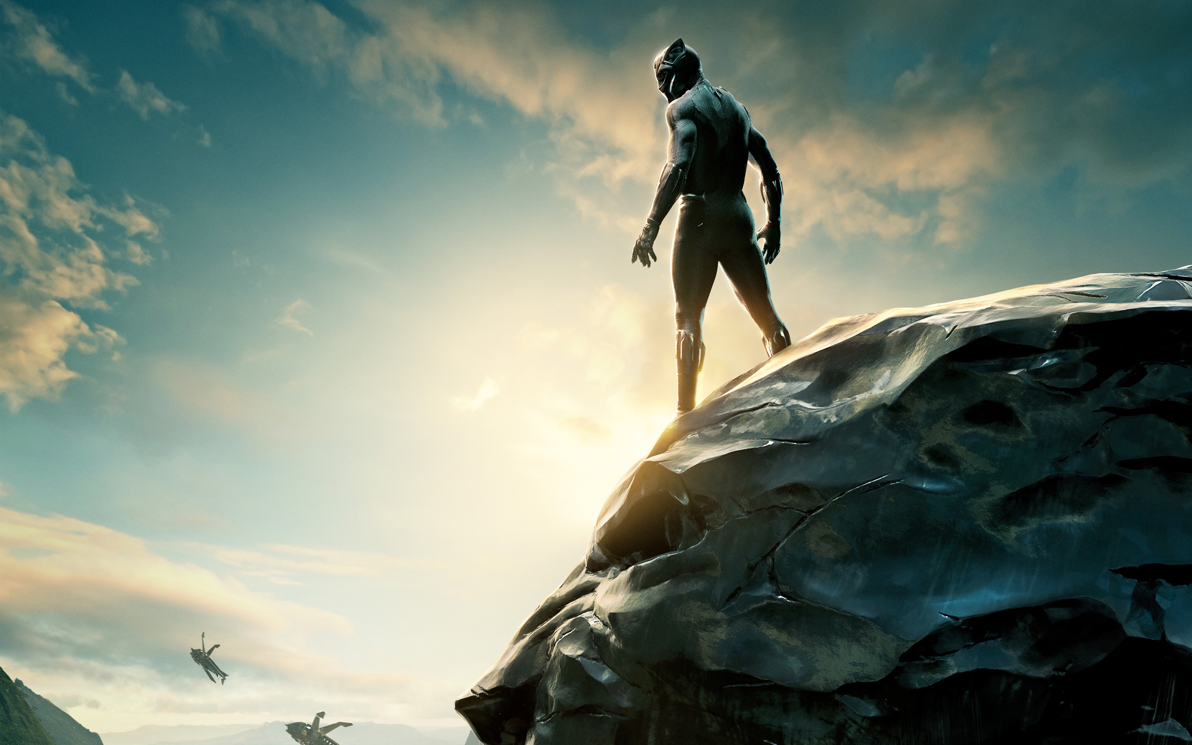 Black Panther 4k Hd - HD Wallpaper 