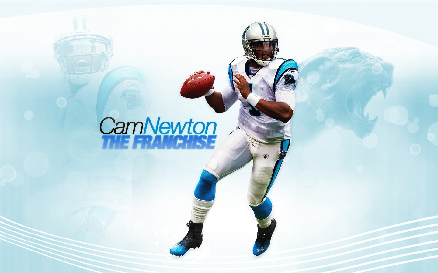 Cam Newton Wallpapers - Cam Newton Panthers Png - HD Wallpaper 