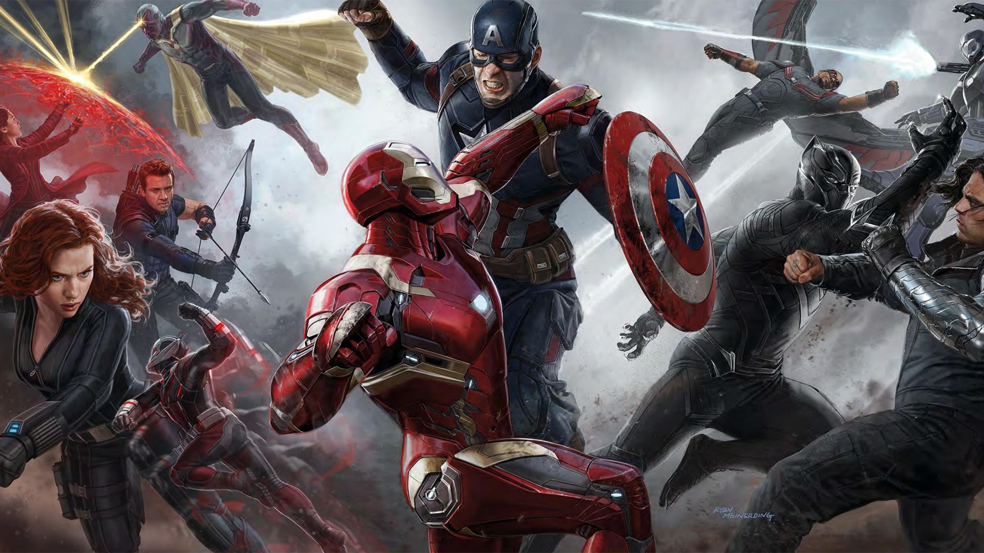 Capitan America Civil War Wallpapers Hd - HD Wallpaper 