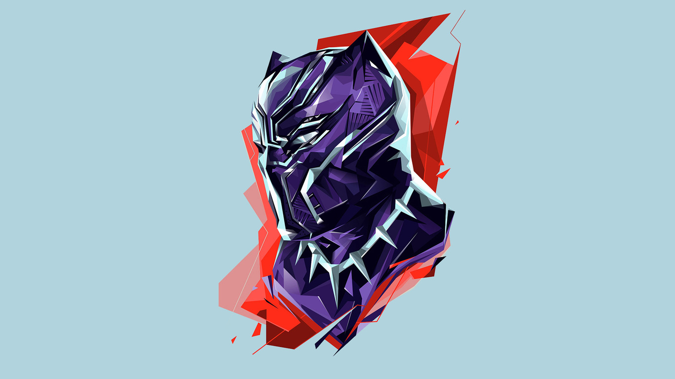 Marvel Black Panther Art - HD Wallpaper 