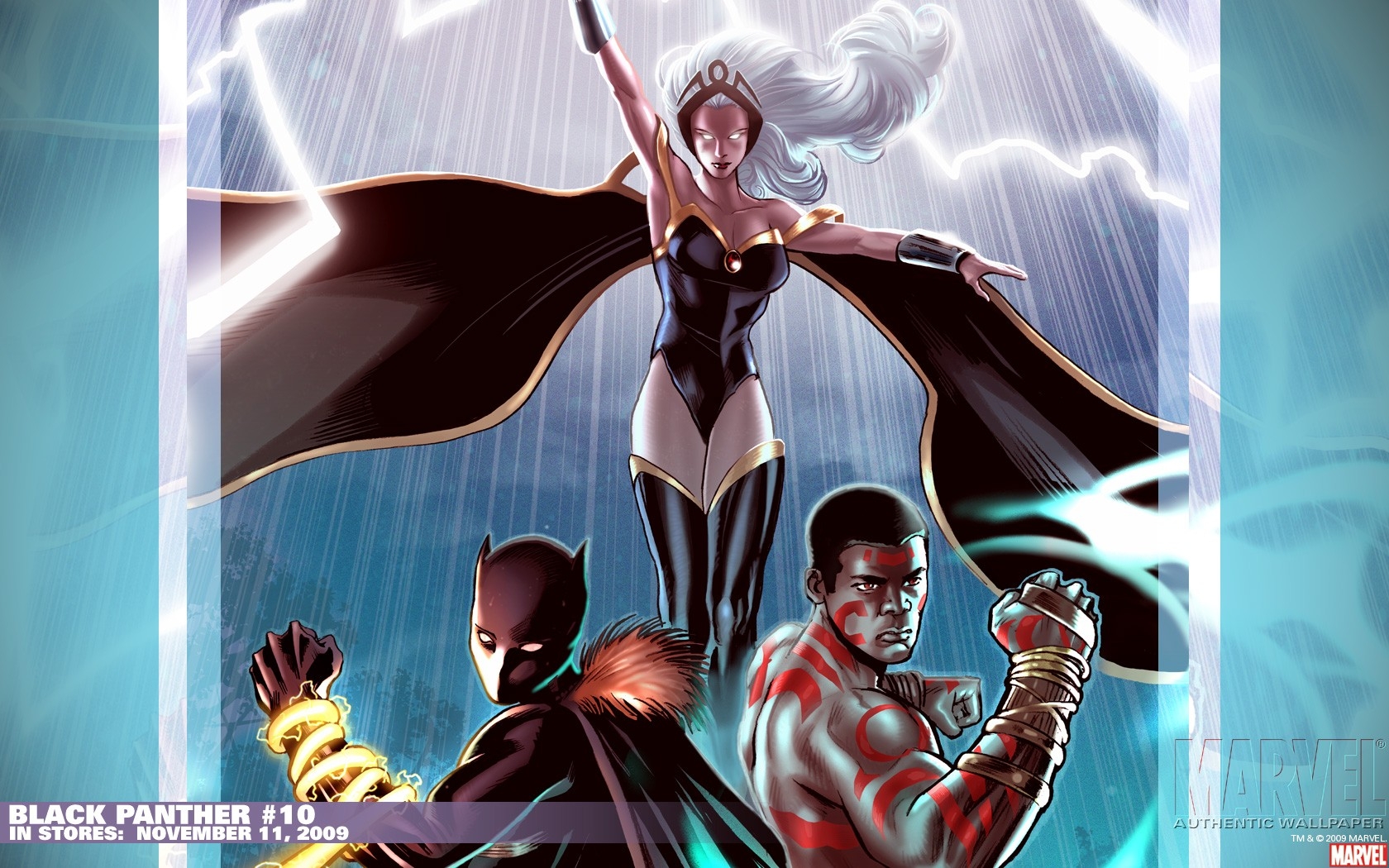 T Challa E Ororo - HD Wallpaper 