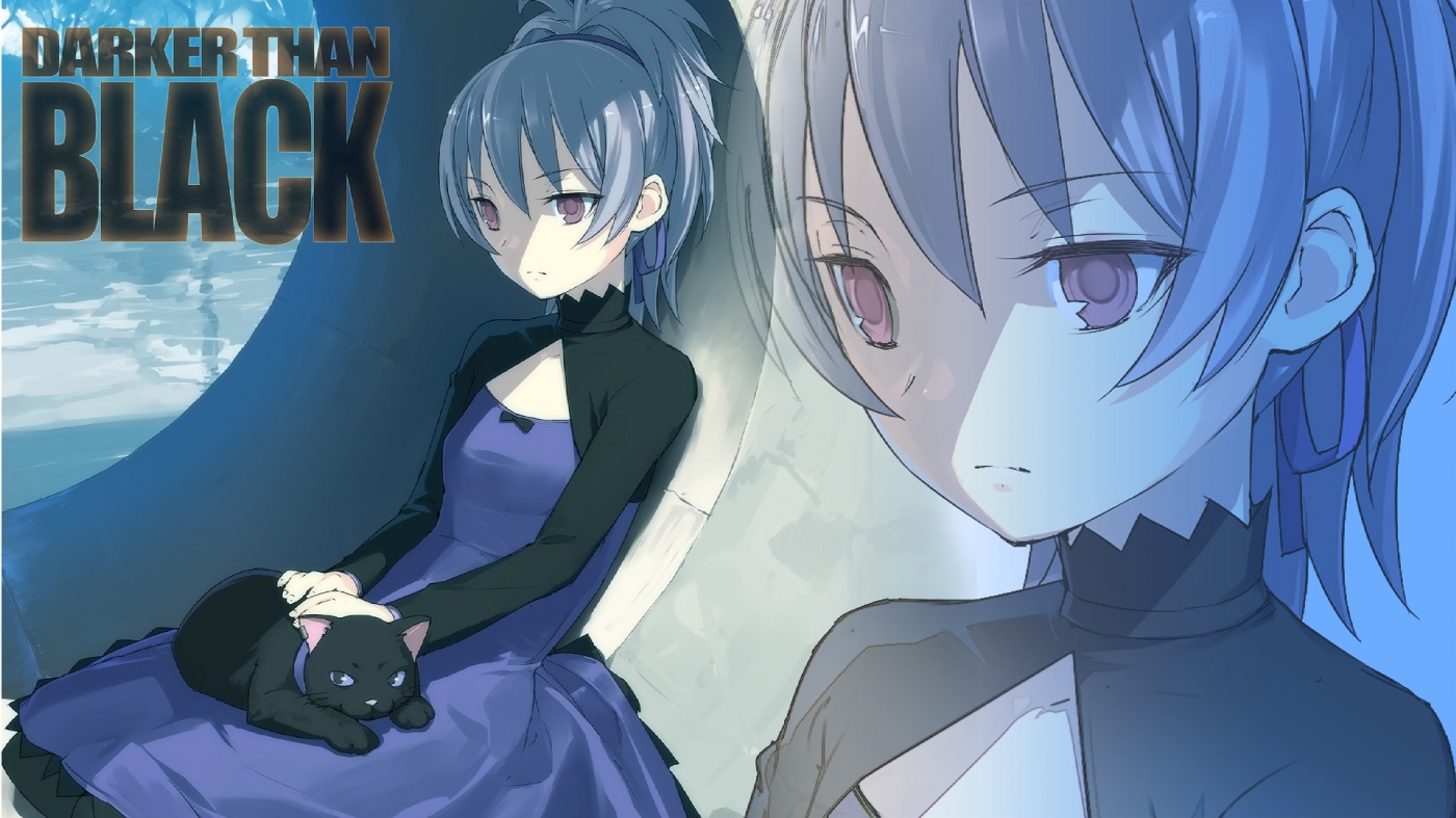 Darker Than Black Dress Mao Neko Uni Wallpaper Yin Yin Darker Than Black Pillow 1400x787 Wallpaper Teahub Io