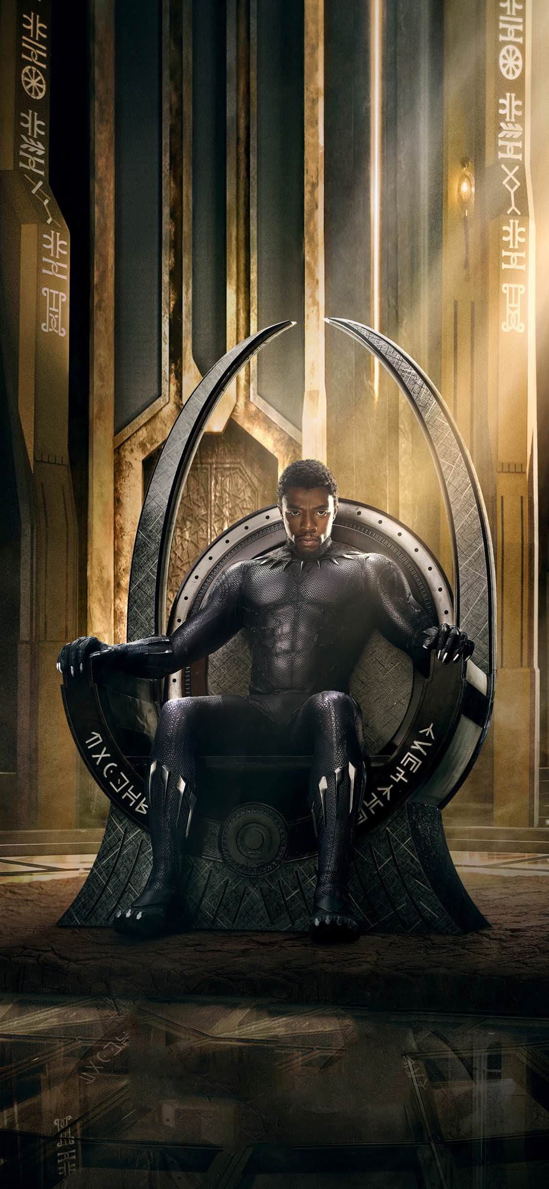 Black Panther Movie Throne - HD Wallpaper 
