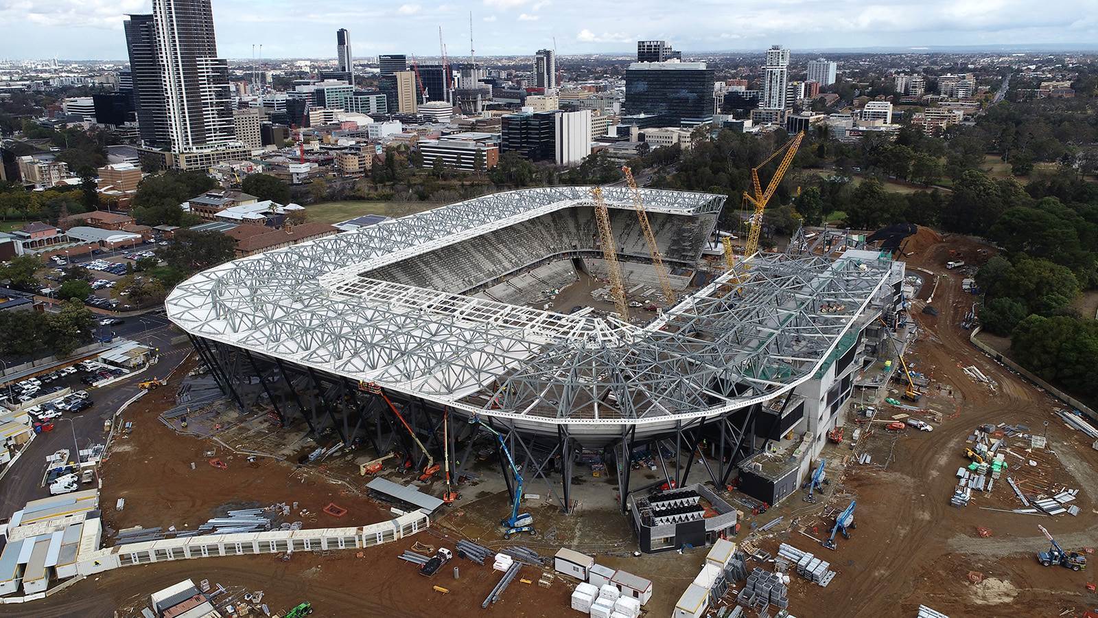 Eels Seal New Western Sydney Stadium Deal - Aerial Photography - HD Wallpaper 