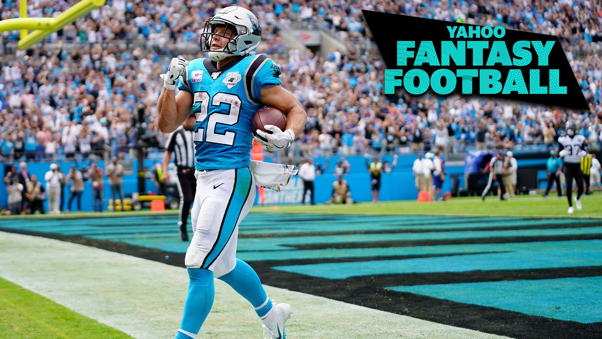Panthers Running Back Christian Mccaffrey Put Up A - Panthers Vs Jaguars 2019 - HD Wallpaper 
