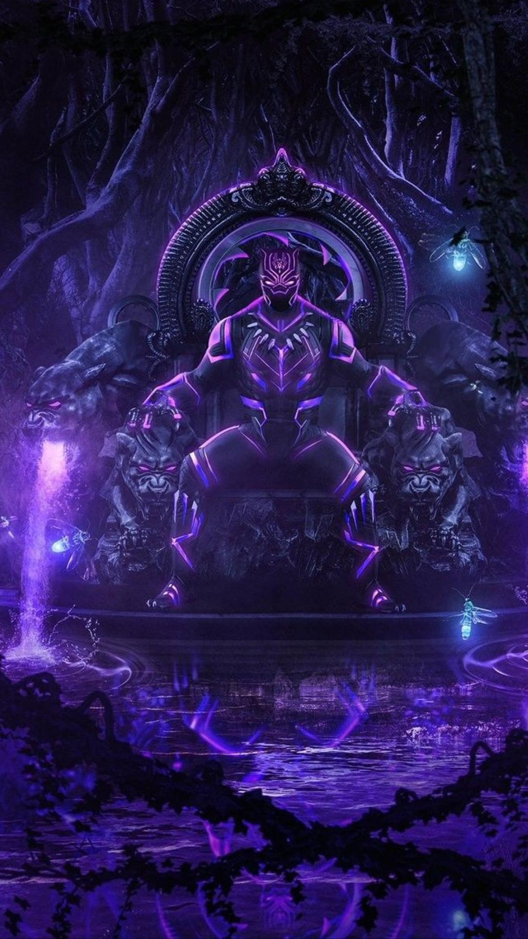 images Vibranium Suit Black Panther Purple Suit black panther with purple suit