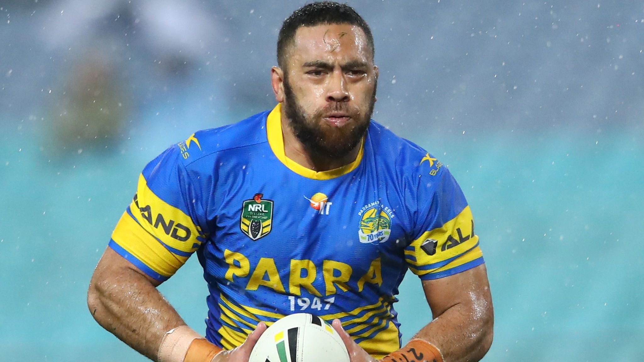Suaia Matagi In Action For Parramatta Eels - Suaia Matagi - HD Wallpaper 