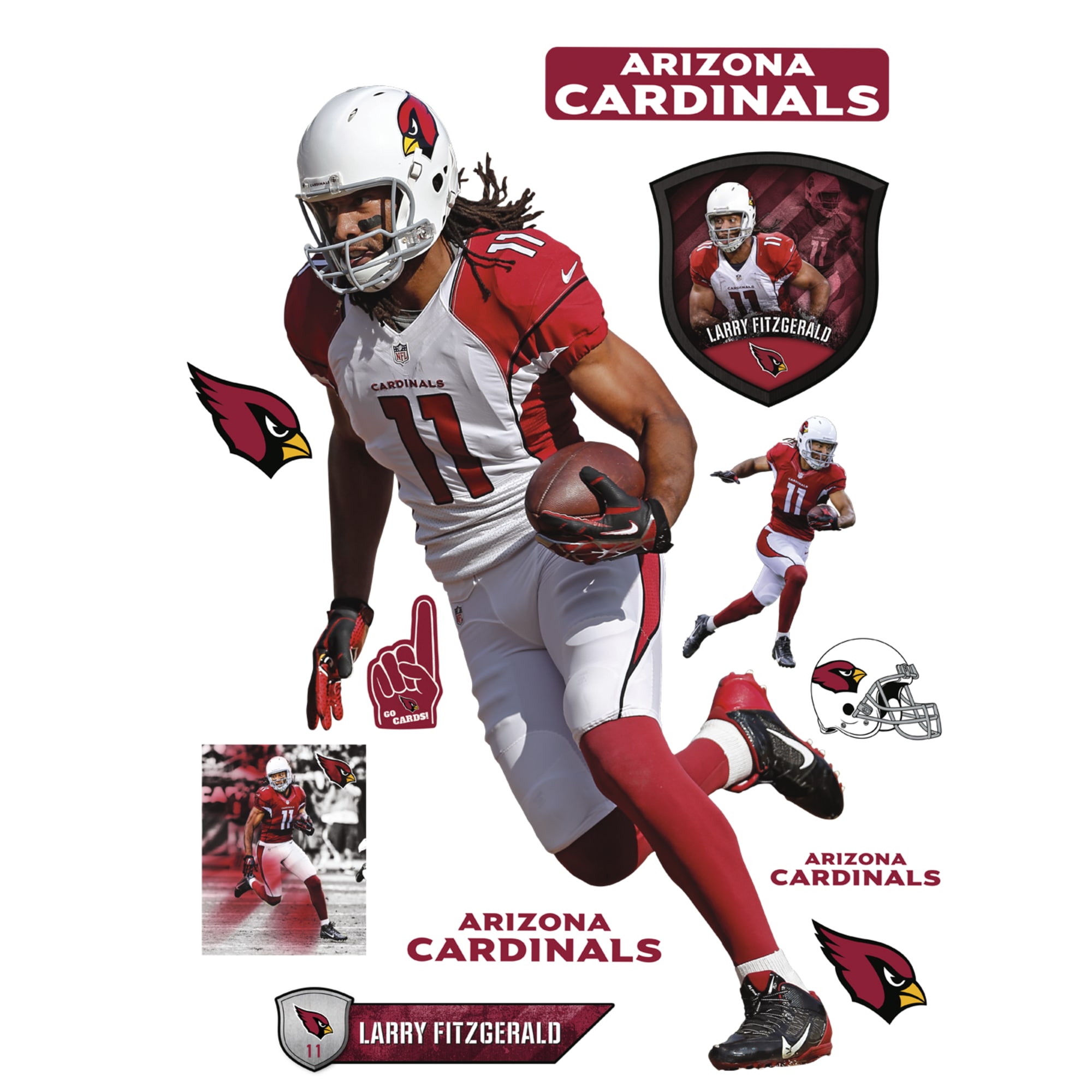 Arizona Cardinals Larry Fitzgerald - HD Wallpaper 