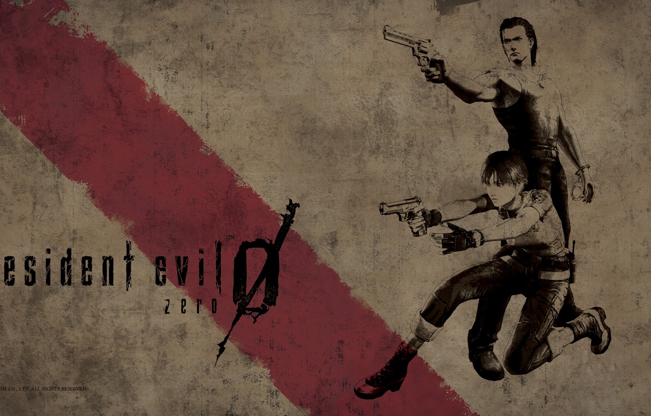 Photo Wallpaper Gun, Handcuffs, Resident Evil, Magnum, - Resident Evil - HD Wallpaper 