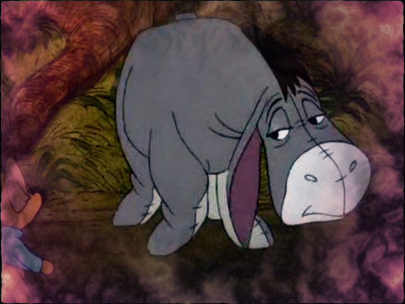 ★ Eeyore ☆ - Cartoon - HD Wallpaper 