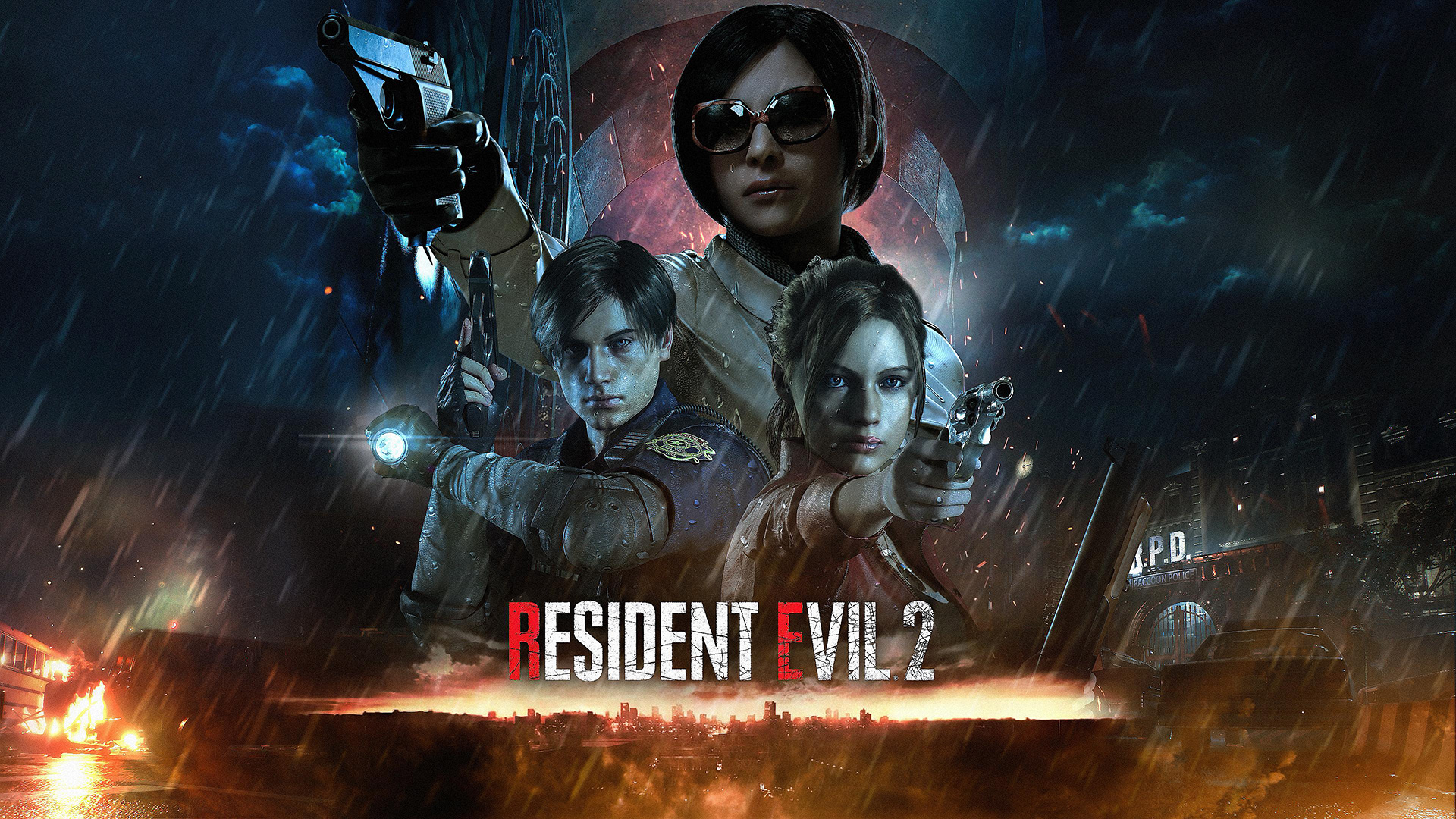 Resident Evil 2 Remake Wallpaper Full Hd - HD Wallpaper 