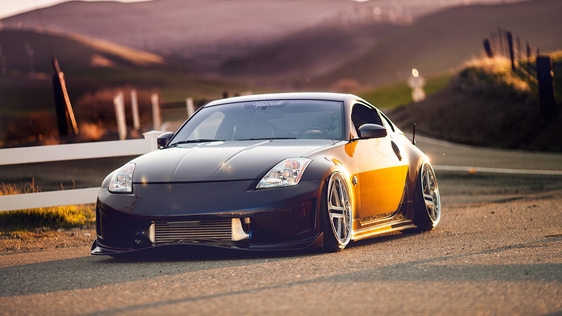 Nissan 350z Slammed - HD Wallpaper 