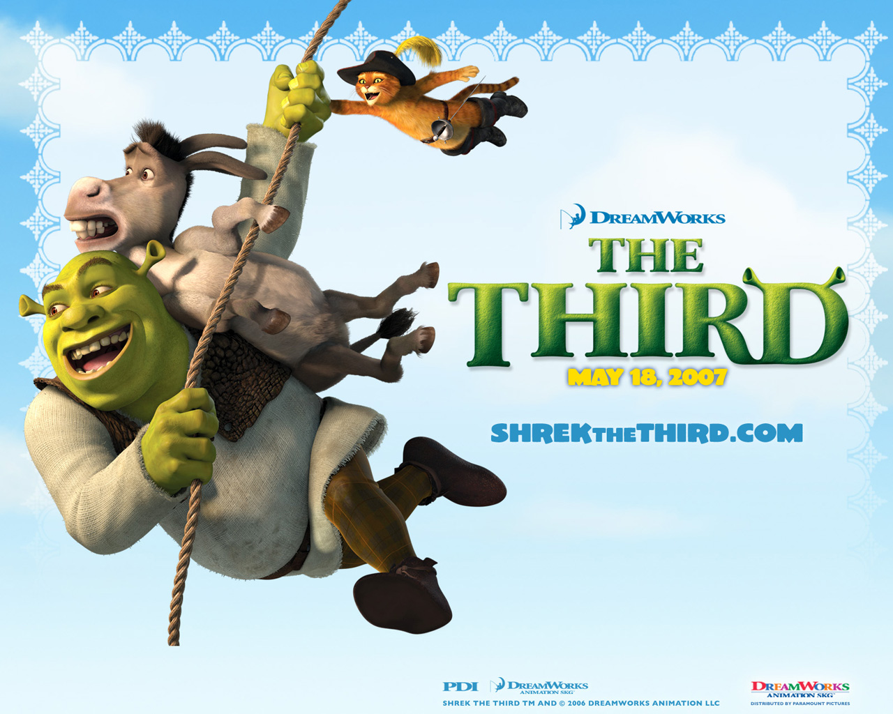 Shrek The Third - HD Wallpaper 