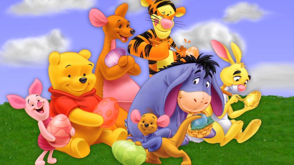 Winnie The Pooh And Friends - HD Wallpaper 