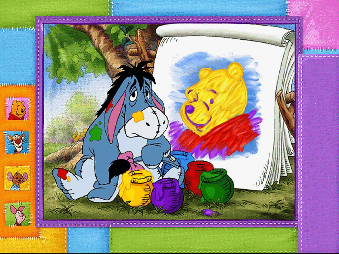Disney's Winnie The Pooh Baby Cd Rom - HD Wallpaper 