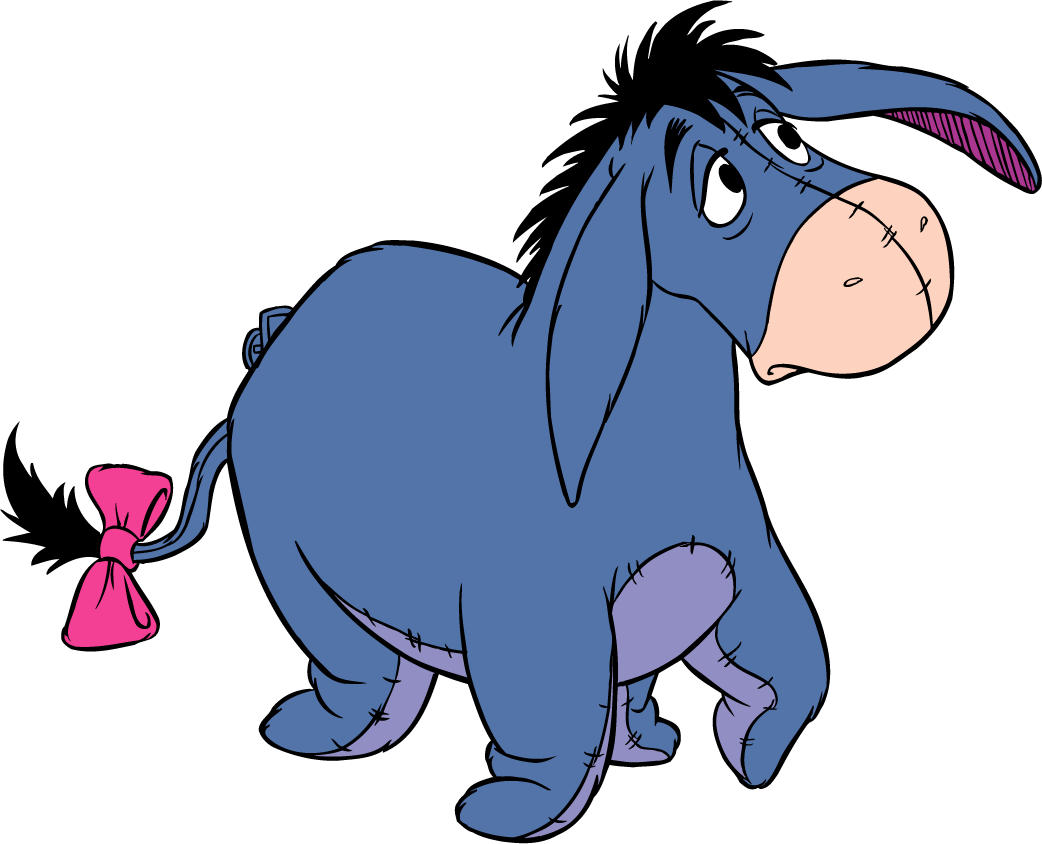 Eeyore Clipart - Winnie The Pooh Eeyore Png - HD Wallpaper 