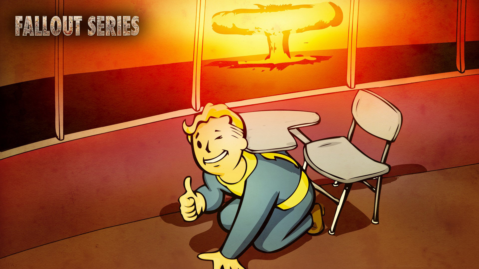 Fallout Mushroom Cloud - HD Wallpaper 