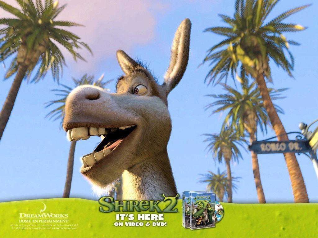 My Free Wallpapers - Donkey In Shrek 2 - HD Wallpaper 