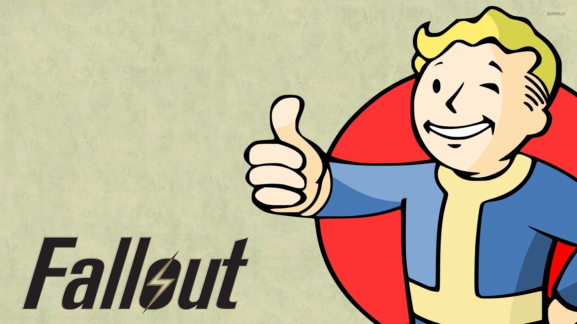 Vault Boy Fallout Logo - HD Wallpaper 